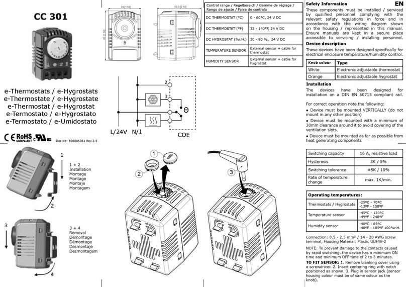 Seifert CC 301 User manual