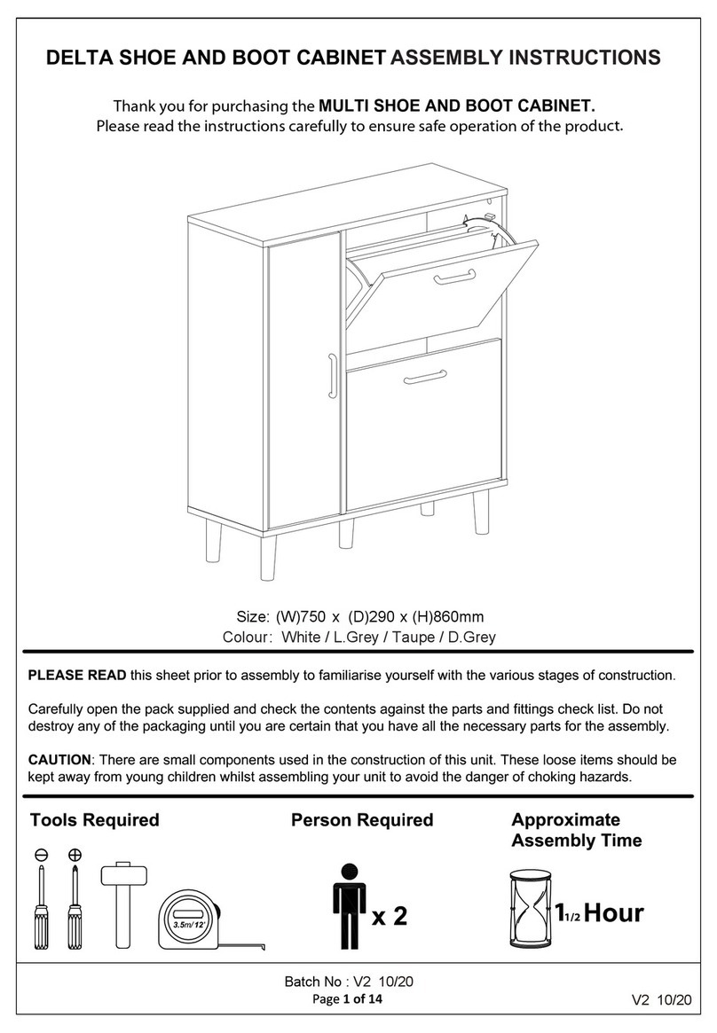 BIG FURNITURE WAREHOUSE DELTA User manual BIG FURNITURE WAREHOUSE DELTA User manual