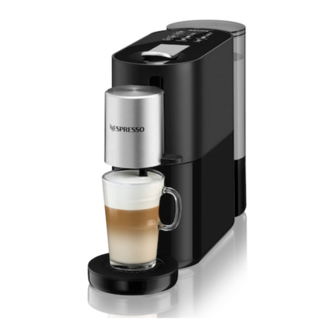 Krups Nespresso Atelier MY MACHINE ATELIER User manual