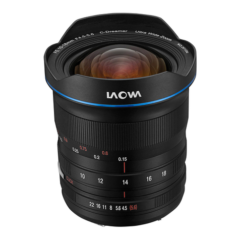 LAOWA FF II 10-18mm F4.5-5.6 C-Dreamer User manual