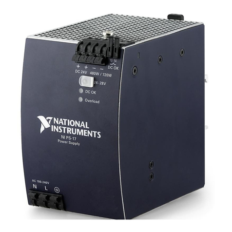 National Instruments PS-15 User manual