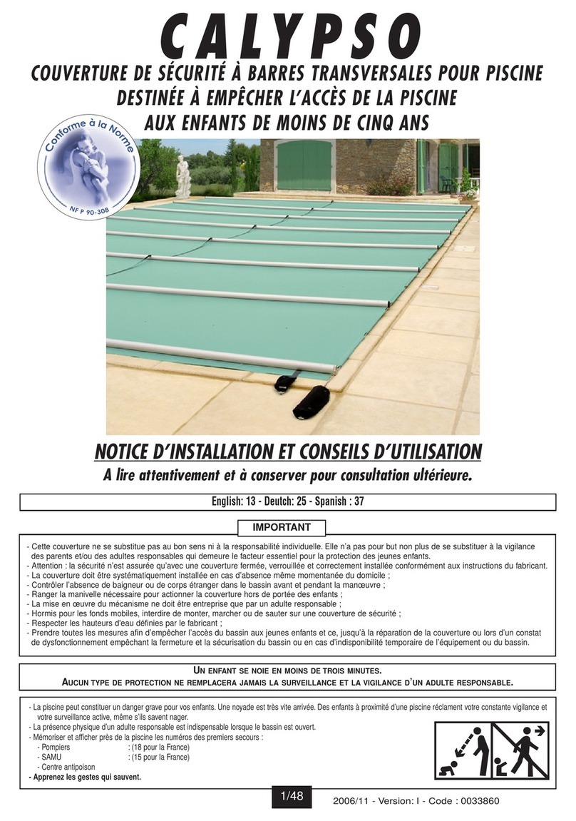 Procopi CALYPSO Installation and operating instructions