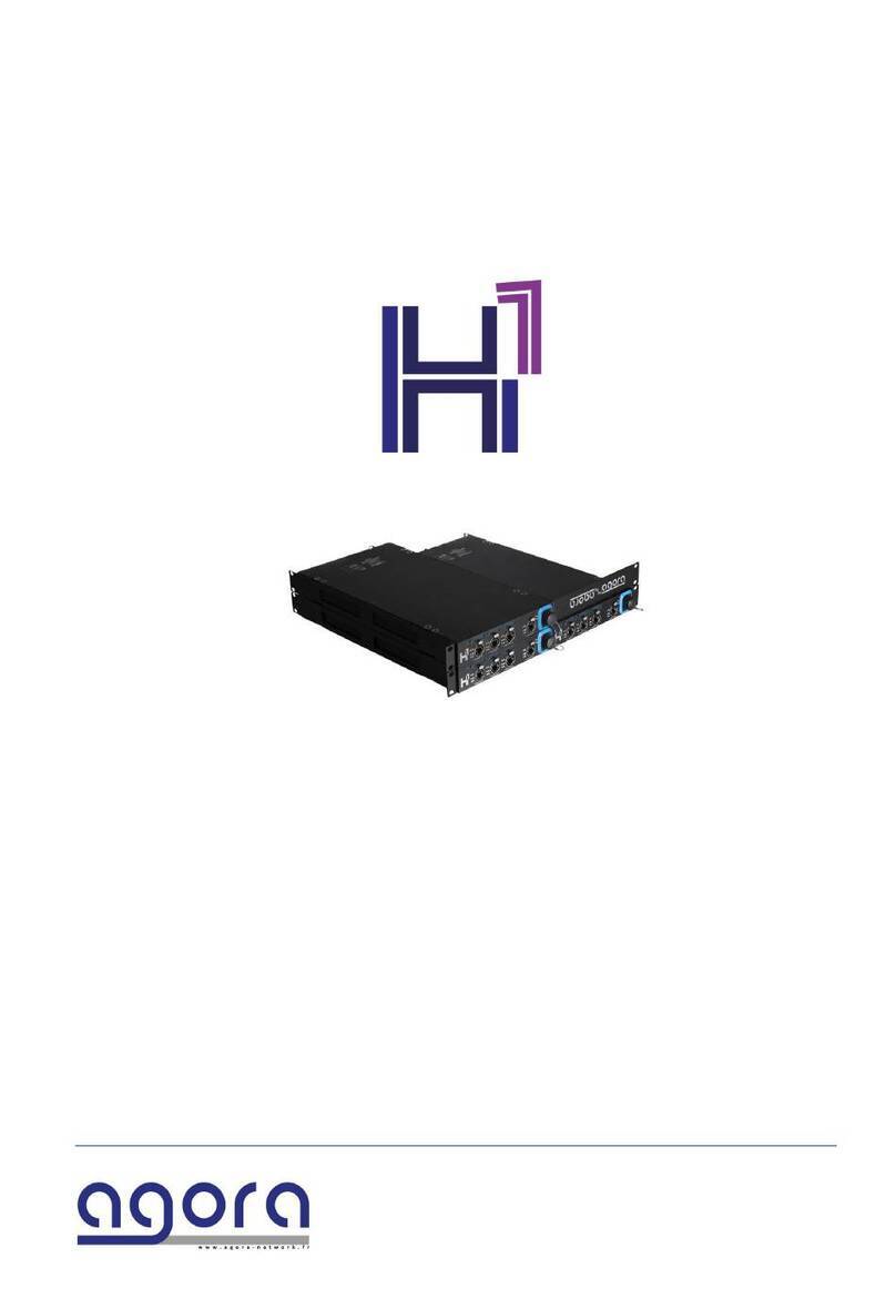 Agora H1 user manual
