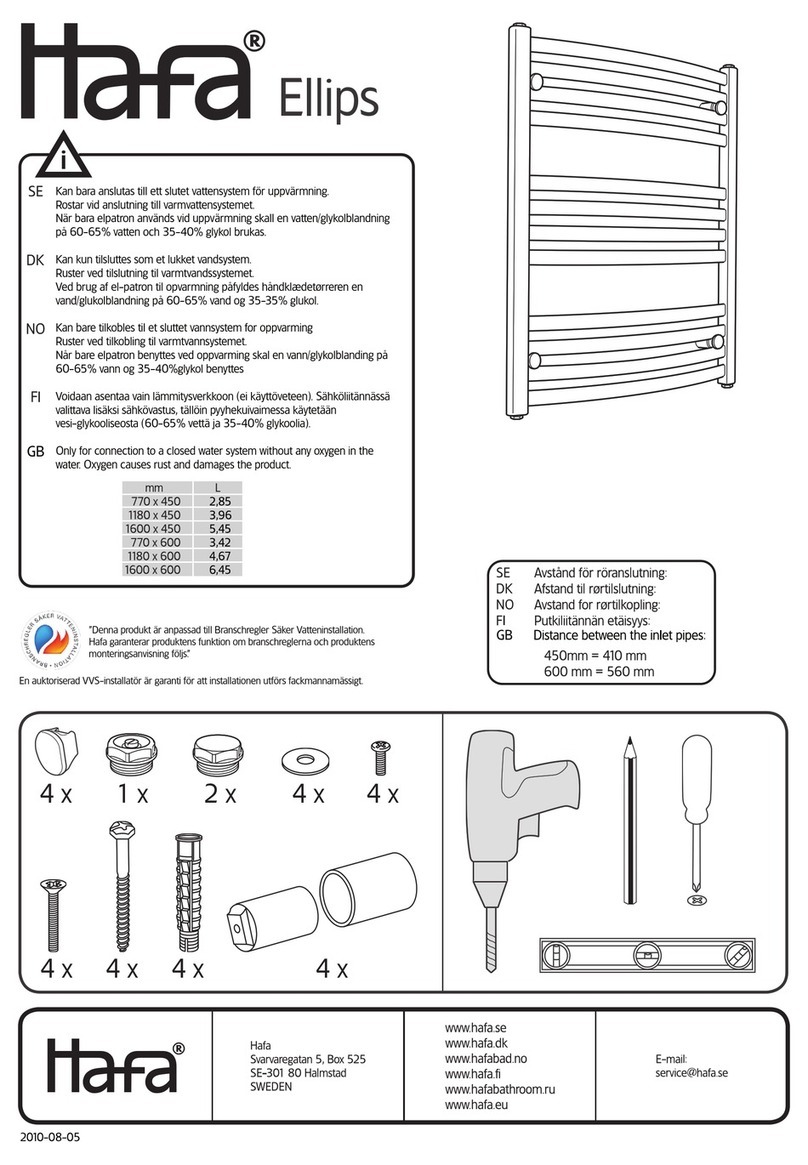 HAFA Ellips HF-1509921 User manual