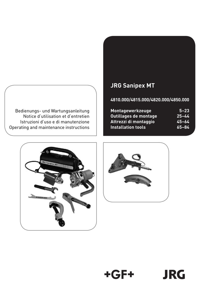 GF JRG Sanipex MT Manual