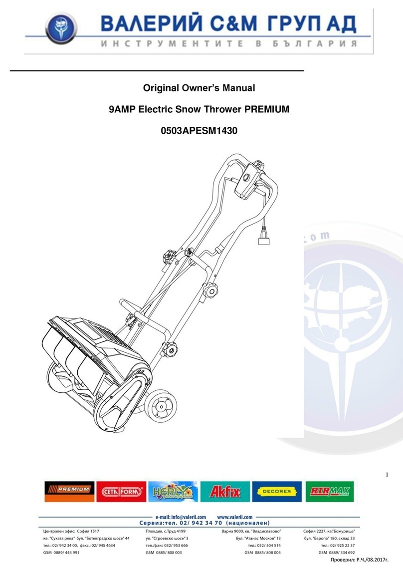 VALERII S & M GROUP PREMIUM 0503APESM1430 ORIGINAL OWNER'S MANUAL VALERII S & M GROUP PREMIUM 0503APESM1430 ORIGINAL OWNER'S MANUAL