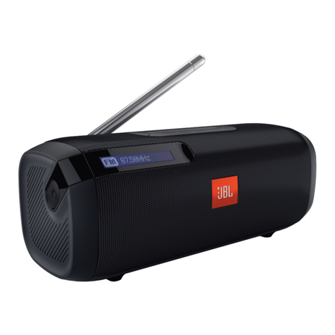Harman JBL TUNER FM User manual