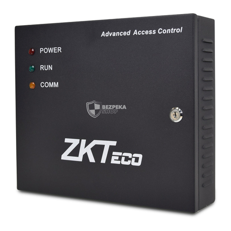 ZKTeco InBio160 User manual