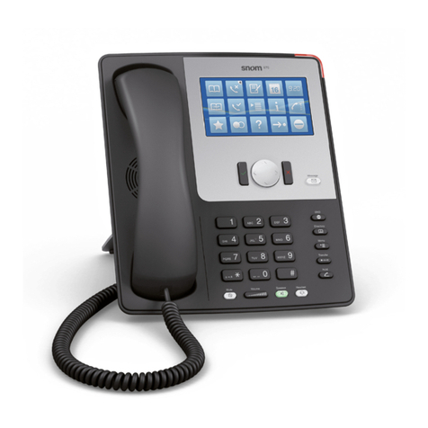 Snom 870 User manual