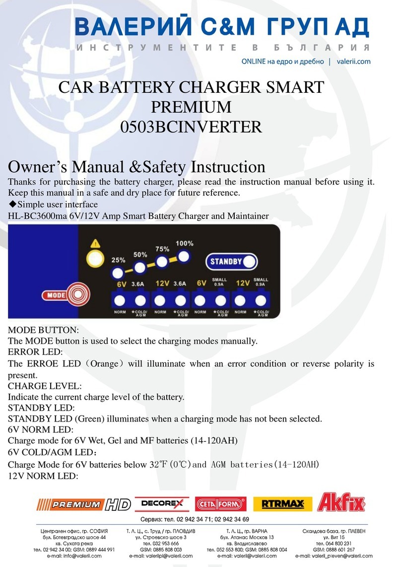 VALERII S & M GROUP SMART PREMIUM 0503BCINVERTER Owner's manual & safety instructions VALERII S & M GROUP SMART PREMIUM 0503BCINVERTER Owner's manual & safety instructions