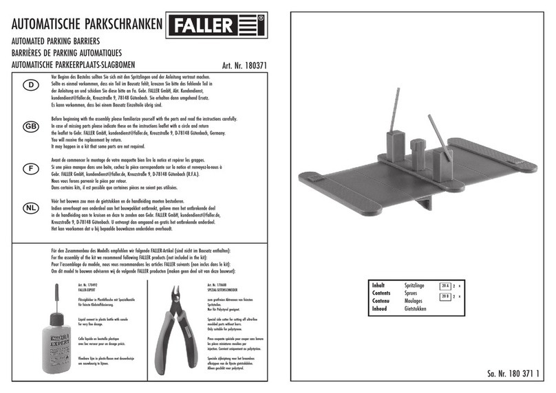 Faller 180371 quick start guide