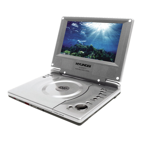 Hyundai H-LCDVD711 User manual