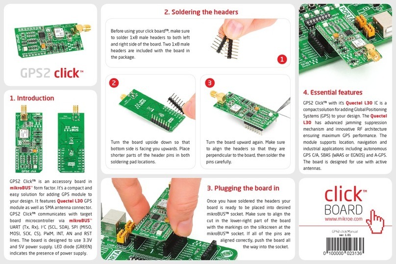 Mikroe click GPS2 manual