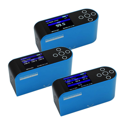 Rhopoint Instruments NOVO-GLOSS 60 operating instructions