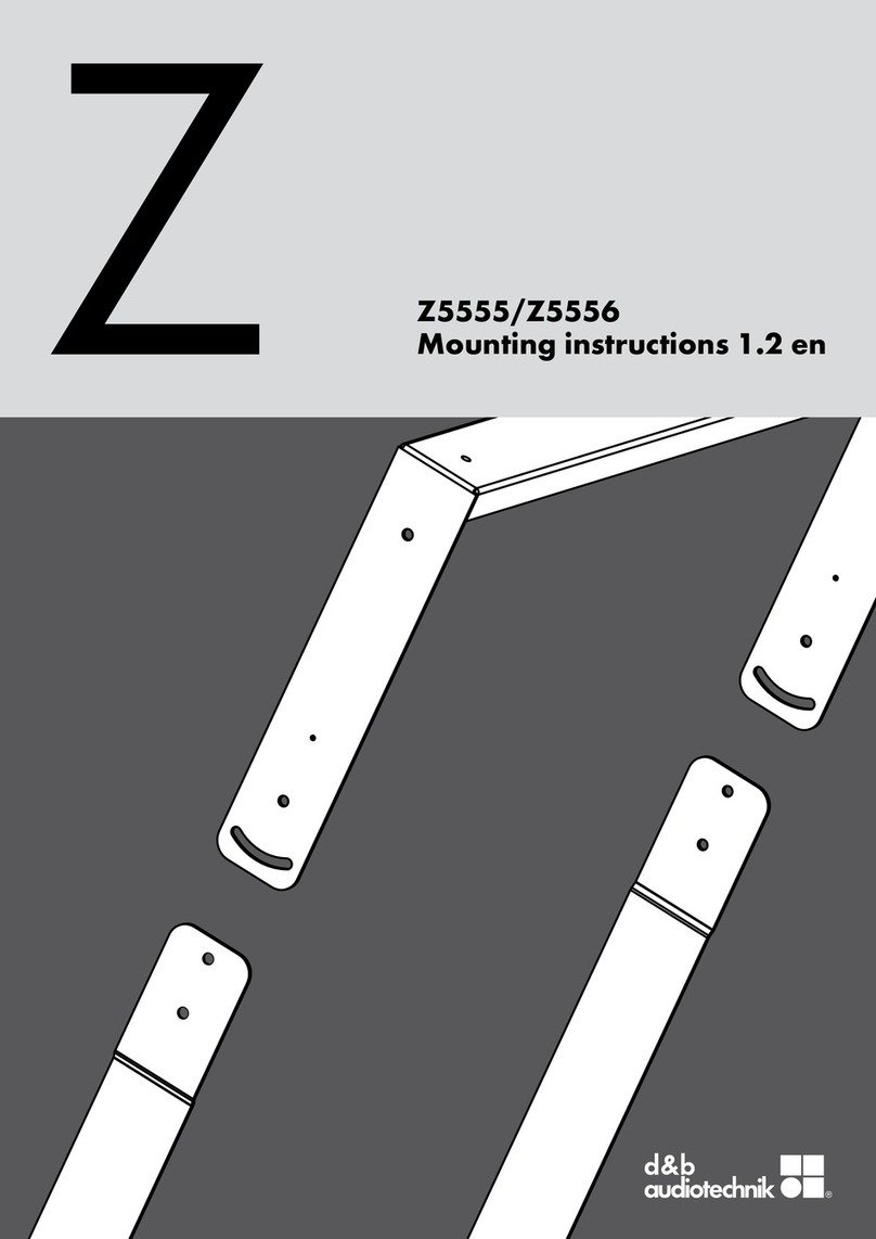 d & b audiotechnik Z5555 User manual
