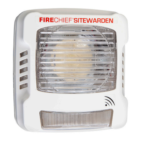 Fire Chief Sitewarden SS400RF Quick start quide