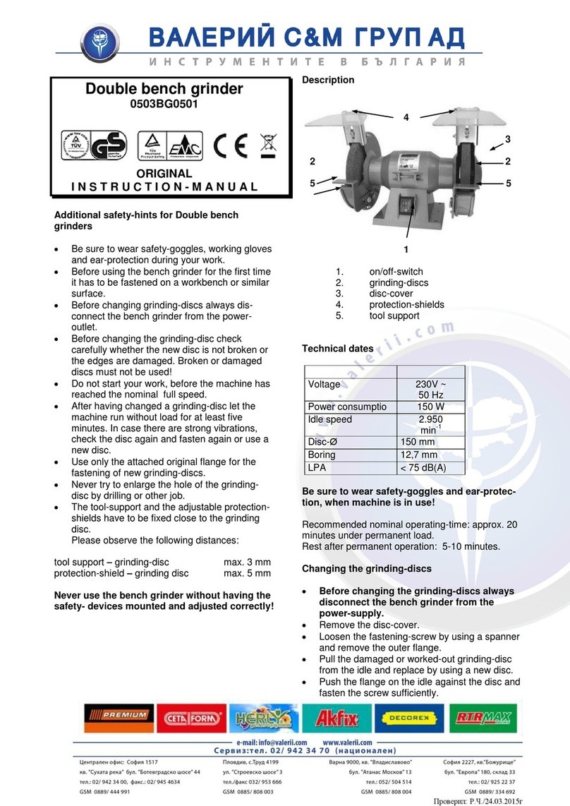 VALERII S & M GROUP 0503BG0501 User guide