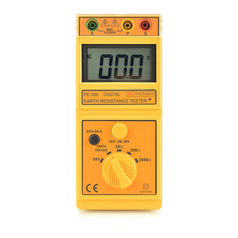 Promax PE-335 manual