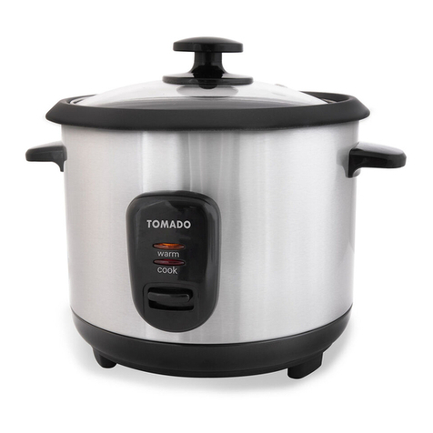 tomado TRC1001S instruction manual
