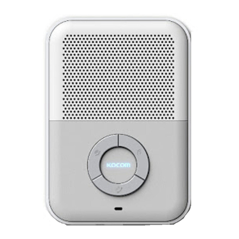 KOCOM KDP-Q81F user manual