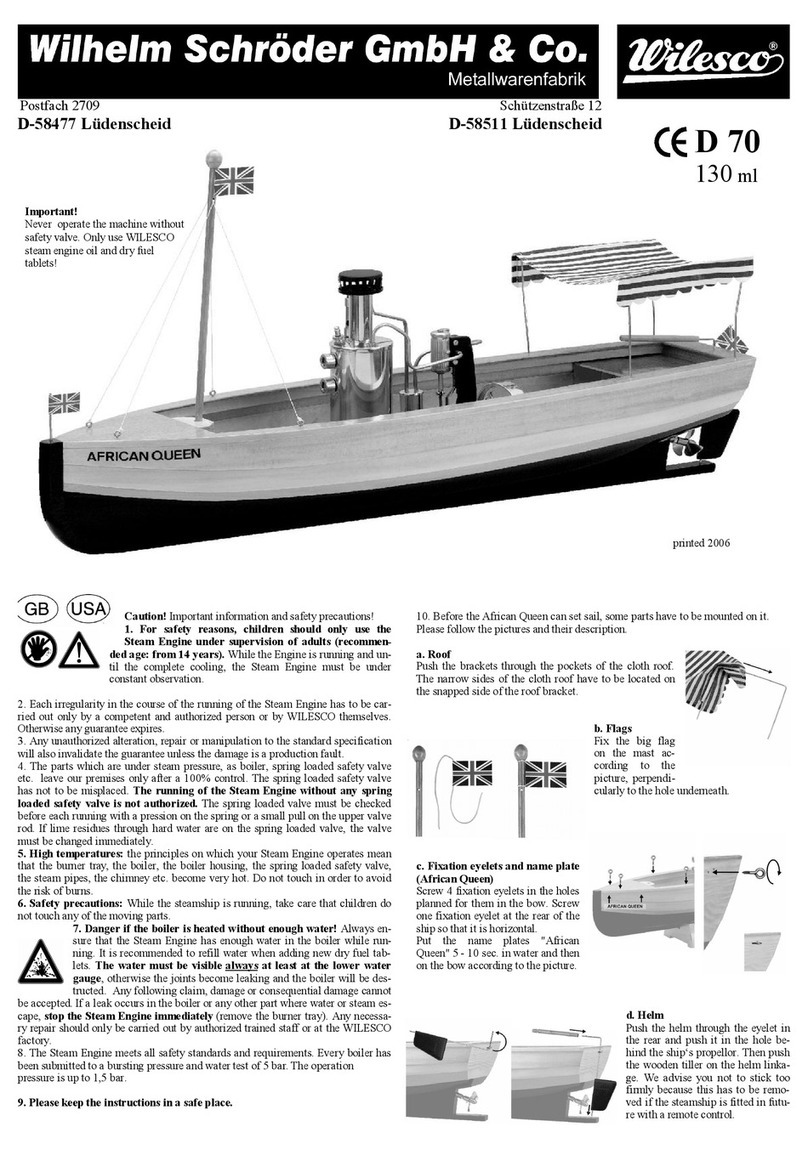 Wilhelm Schroder D-58477 User manual
