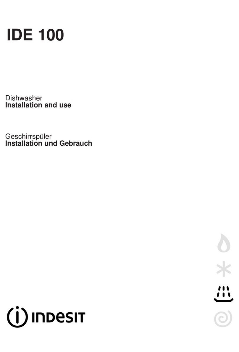 Indesit IDE 100 Quick start guide
