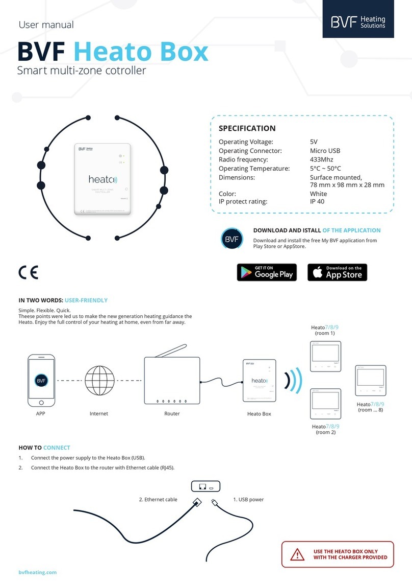 BVF Heato Box user manual