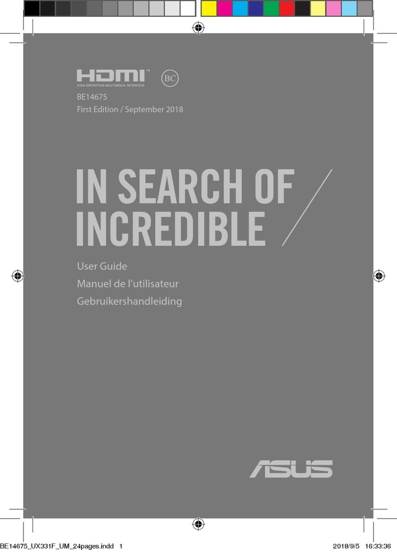 Asus BE14675 User manual Asus BE14675 User manual