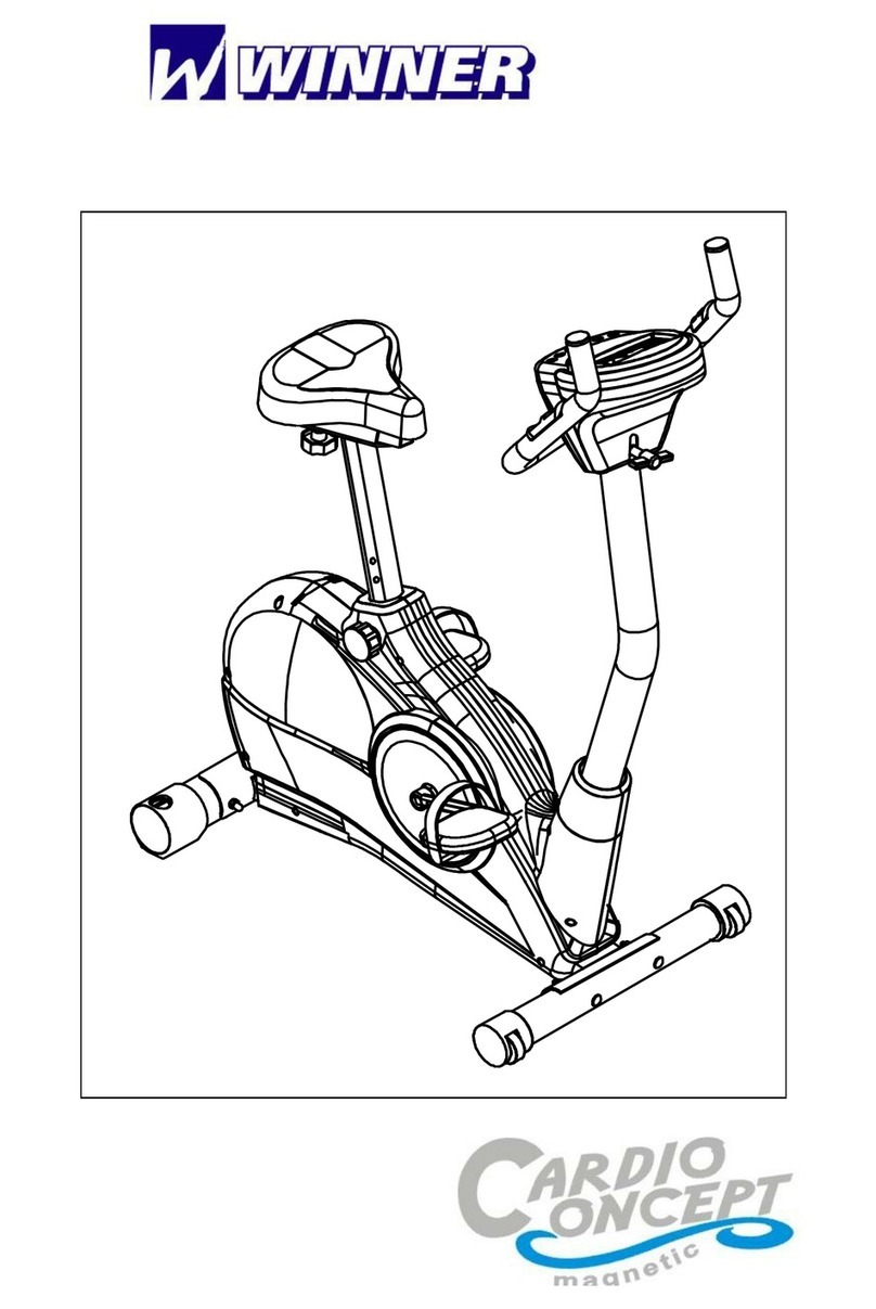 Winner Cardio Concept magnetic manual