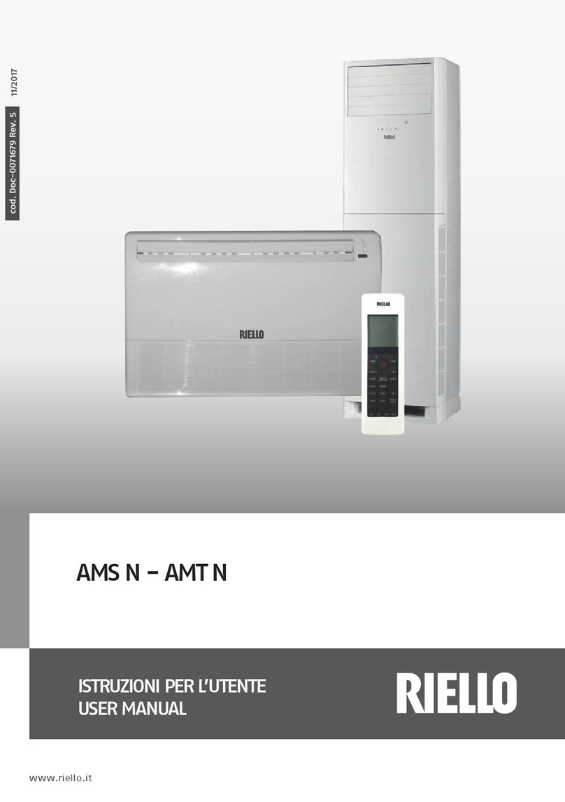 Riello AMS N User manual
