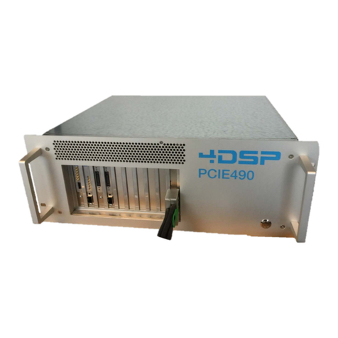 abaco systems 4DSP PCIe490 User manual