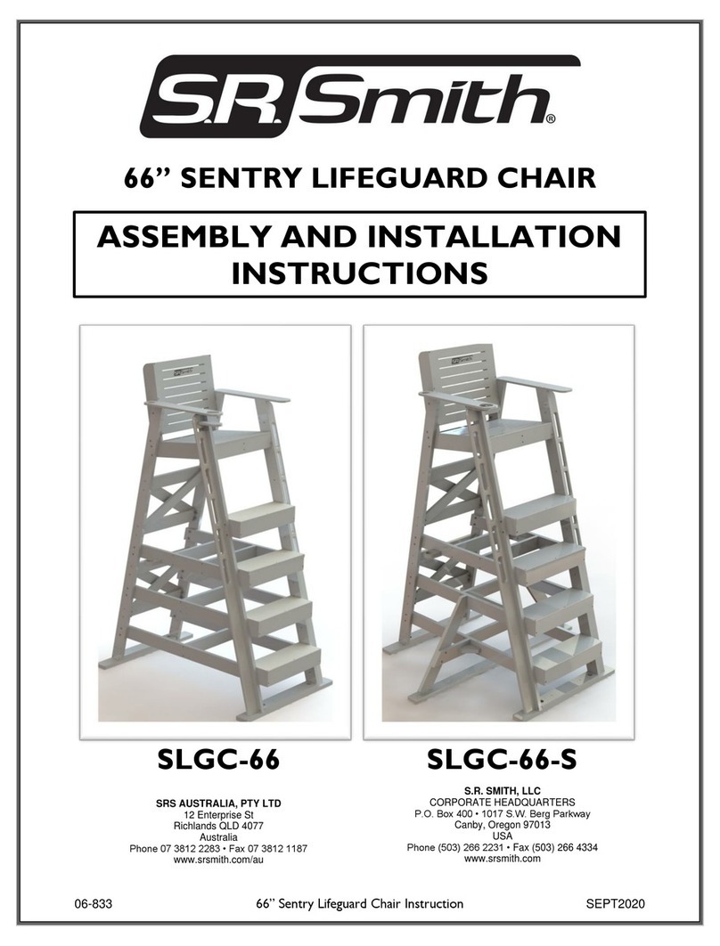 S.R.Smith SLGC-66 Assembly and installation instructions