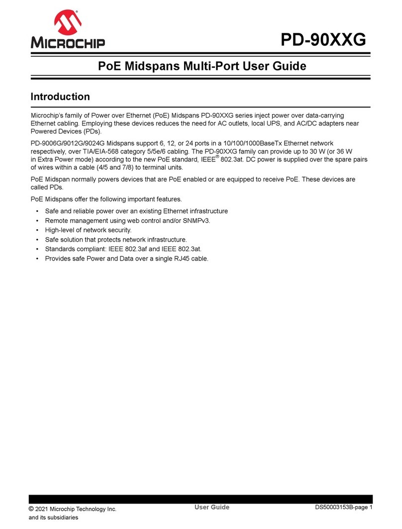 Microchip Technology PD-90 G Series user guide
