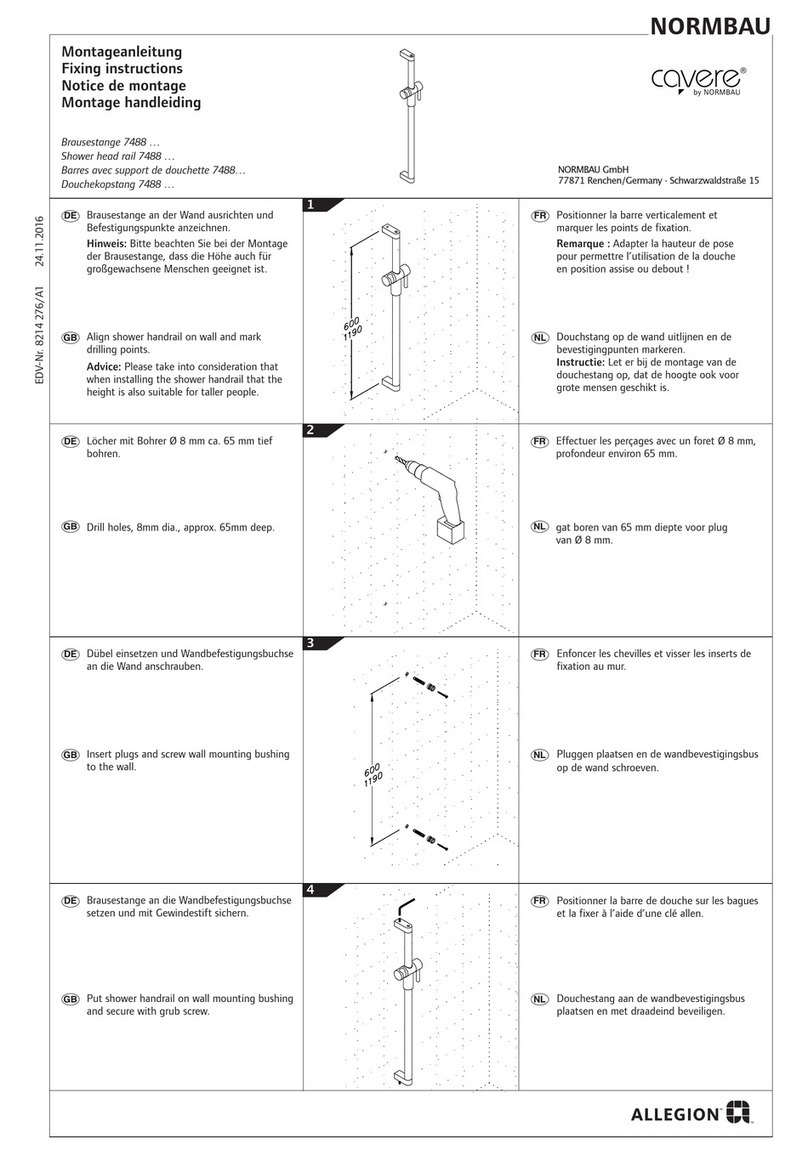 NORMBAU cavere 7488 Series manual