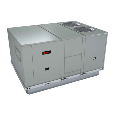 Trane Foundation EAC180AD Installation and operating instructions