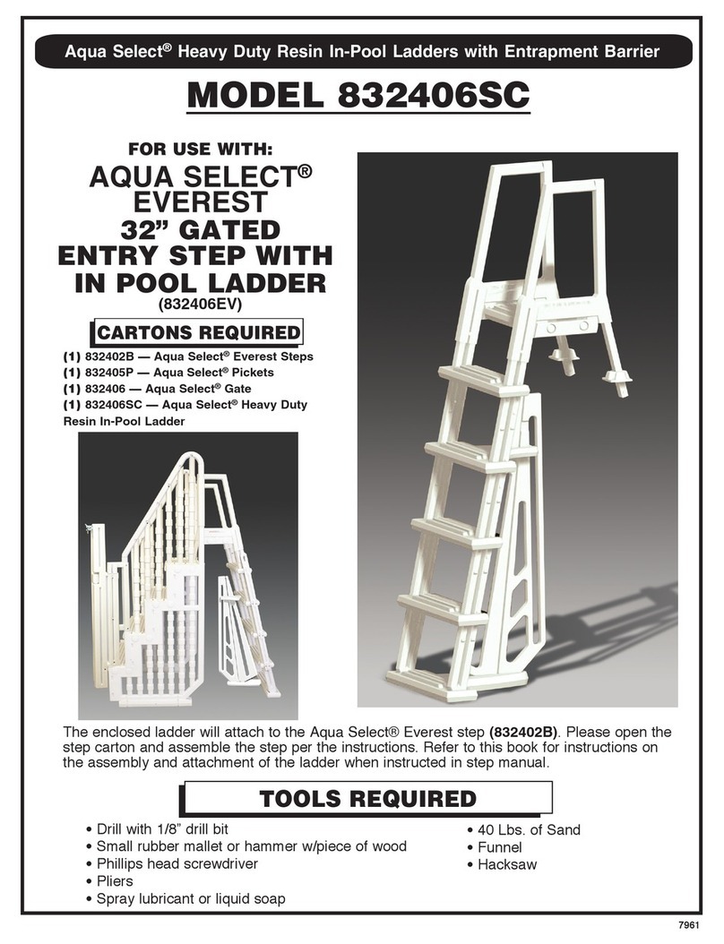 Aqua Select 832406SC manual