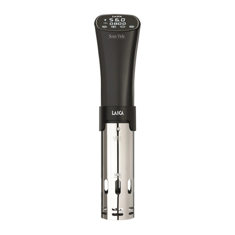 Laica SVC100 Instructions and warranty