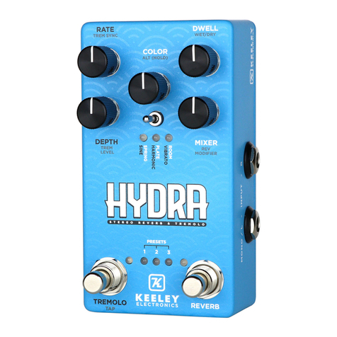 Keeley HYDRA instruction manual