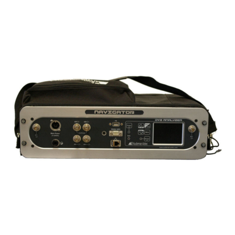 Audemat-Aztec NAVIGATOR DVB-T/H Cable Installation