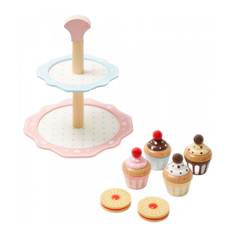 John Lewis Wooden cake stand quick start guide