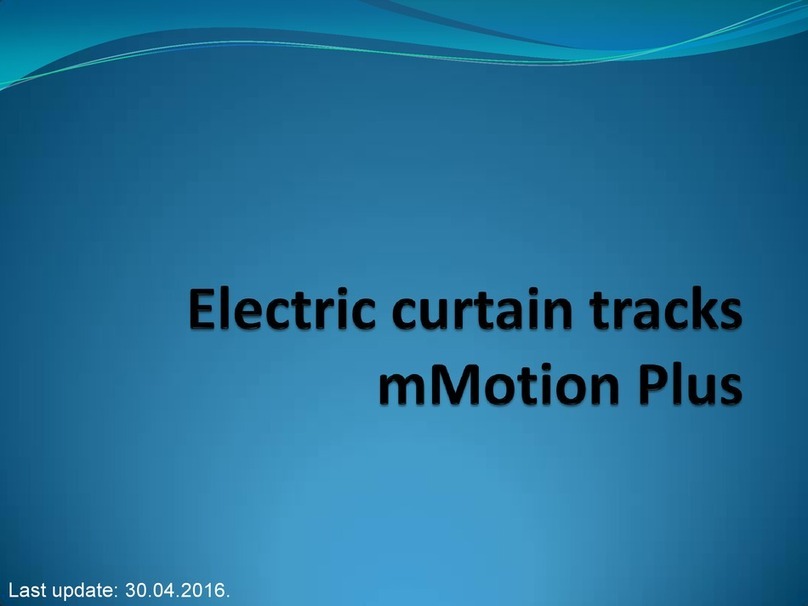 SOMFY mMotion Plus User manual