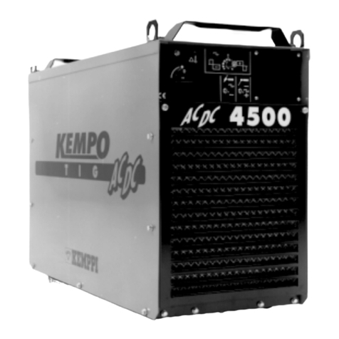 Kemppi KEMPOTIG 4500 User manual