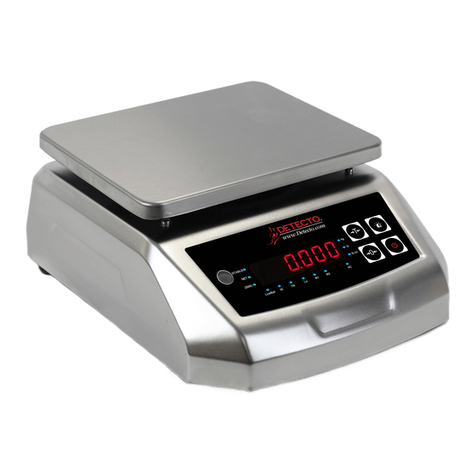 Detecto WPB Series User manual
