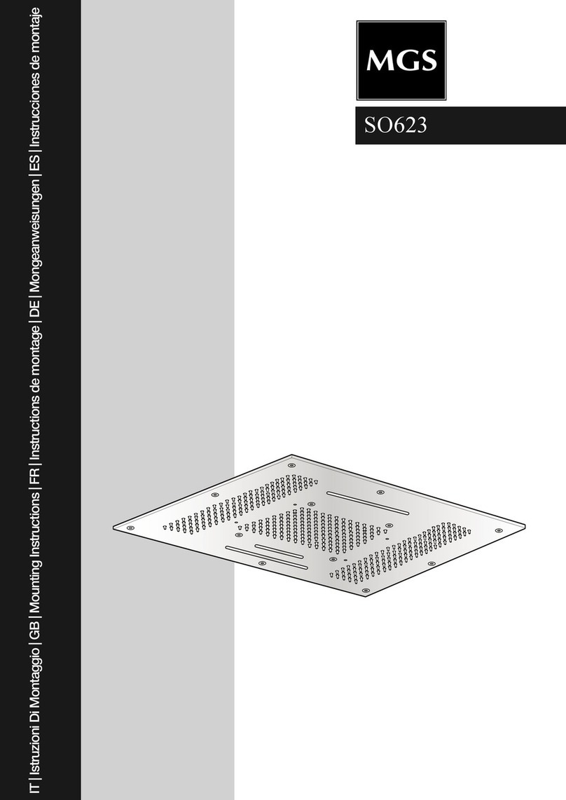 MGS SO623 Mounting instructions