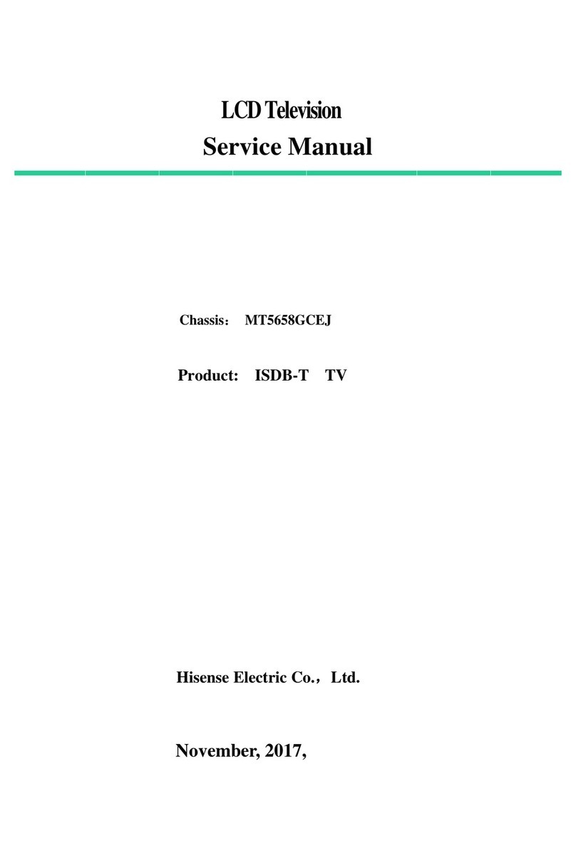 Hisense ISDB-T User manual