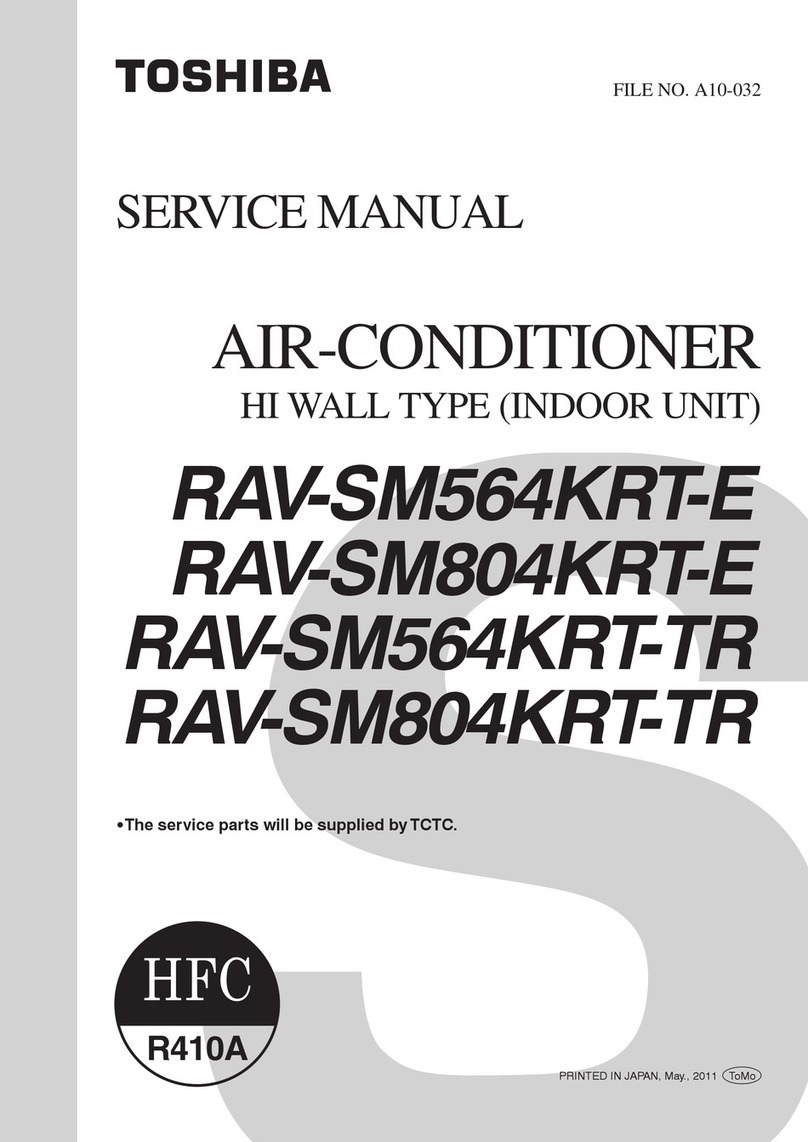 Toshiba RAV-SM564KRT-E Service manual