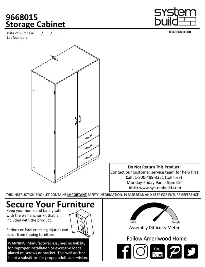 System Build 9668015 User manual