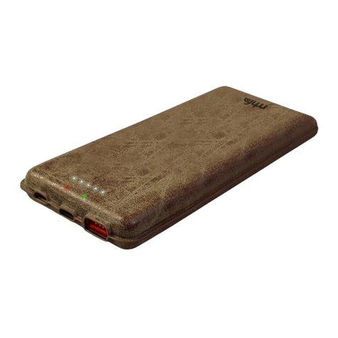 MRHANDSFREE Smart Portable Power Charger 16000 mAh user manual