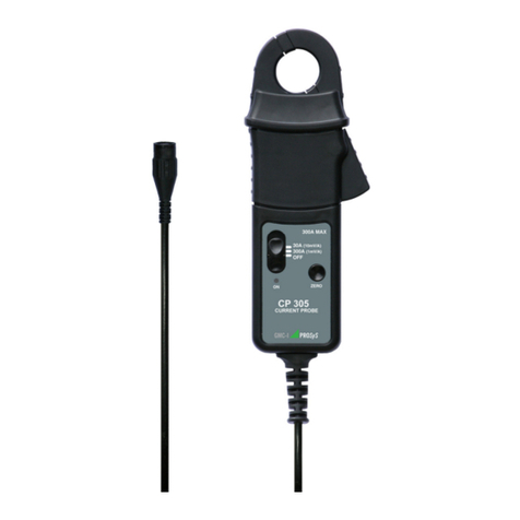 GMC-I Prosys CP 305 operating instructions