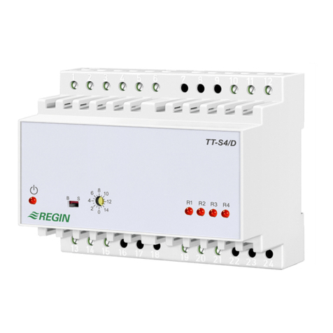 Regin TT-S4/D User manual